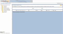 Desktop Screenshot of mediatheque.uvt.rnu.tn